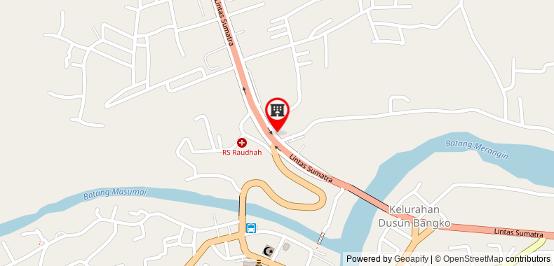 Bản đồ đến Khách sạn Bukit Indah, Bangko