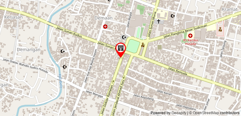 在地图上查看OYO 2240 Simpang Tujuh Residence