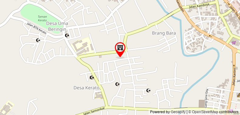 Bản đồ đến Khách sạn Dewi