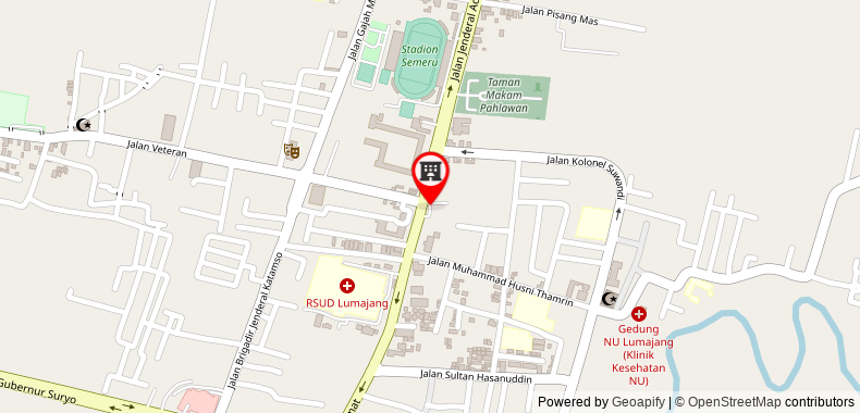 OYO 90250 Hotel Lumajang New on maps