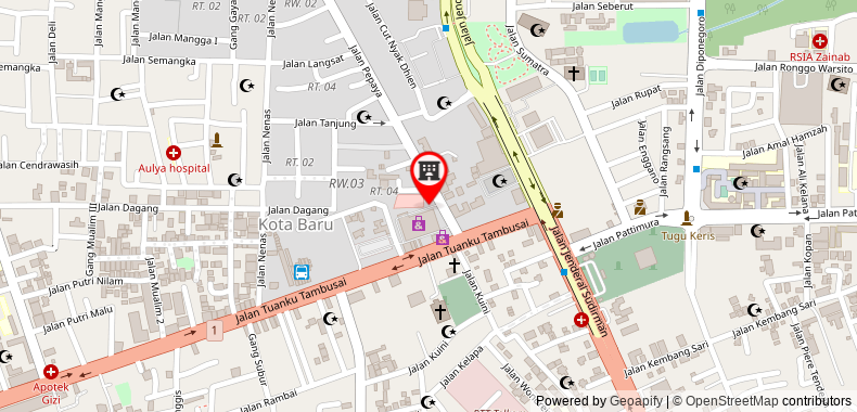 在地图上查看OYO1298德里拉伊斯蘭酒店