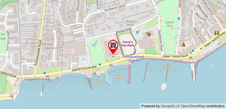 Bản đồ đến Khách sạn Galway Bay Conference & Leisure Centre