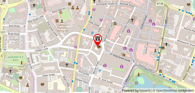 Bản đồ đến Khách sạn Grafton Capital