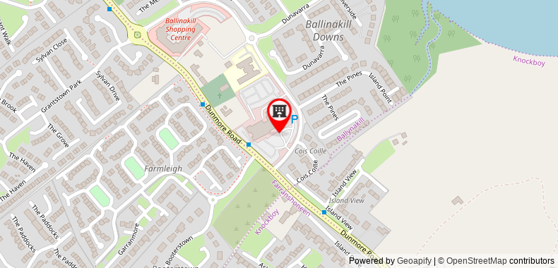Woodlands Hotel & Leisure Centre on maps