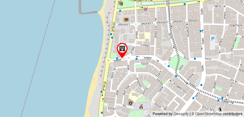 Bản đồ đến Arendaizrail Apartments - Yoseftal Street 3