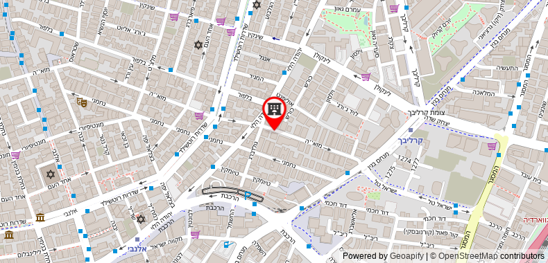 The Diaghilev Live Art Boutique Hotel on maps