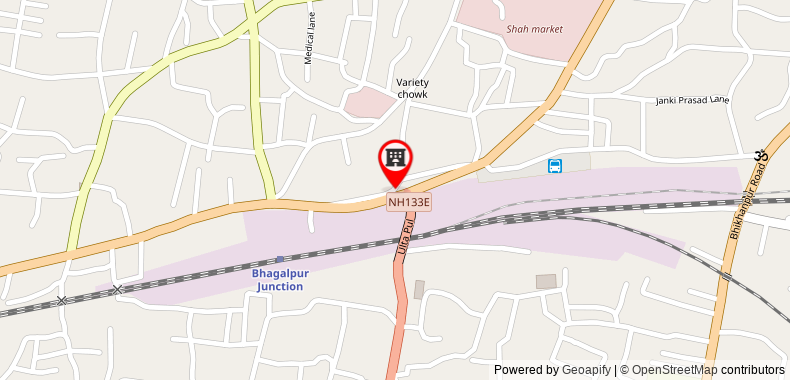 Bản đồ đến Khách sạn SPOT ON 63057 Nirmala