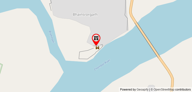 Bản đồ đến Khách sạn Bhainsrorgarh Fort