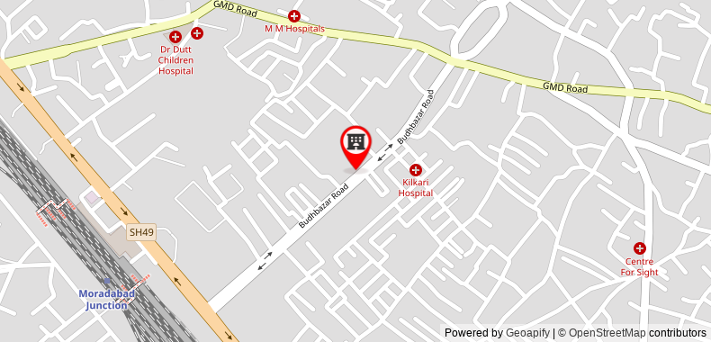 Bản đồ đến Khách sạn OYO 28375 Bhagwan Regency
