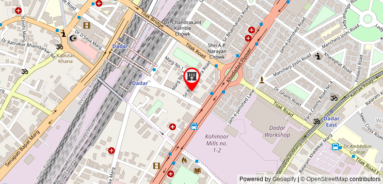 Midtown Pritam Hotel on maps