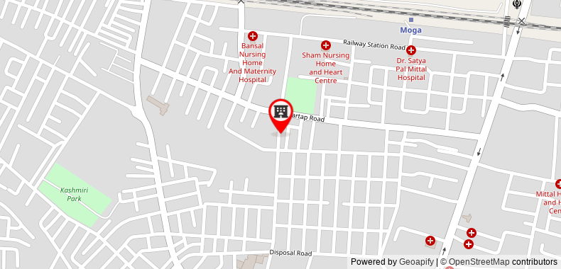 Bản đồ đến Khách sạn OYO 83466 Kamal