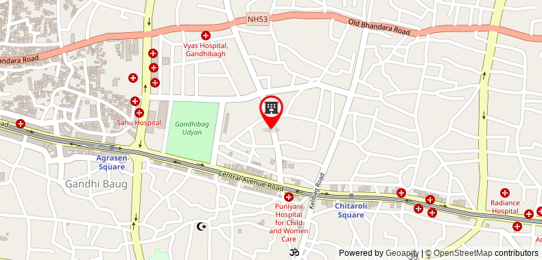 Bản đồ đến Khách sạn Siddhartha Inn