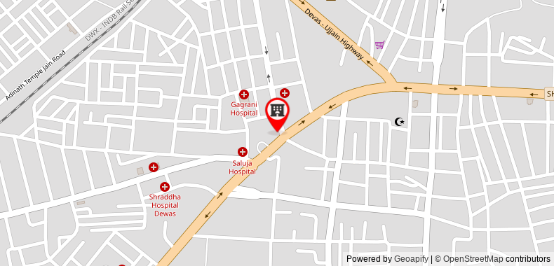 SPOT ON 62975 Hotel Harshdeep on maps