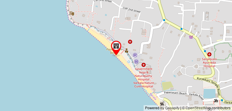 Bản đồ đến Black Beach Resort