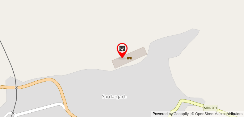 Bản đồ đến Khách sạn Sardargarh Heritage