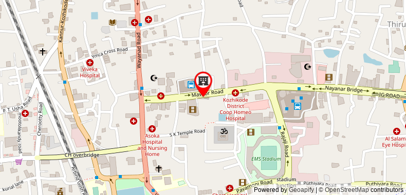 Bản đồ đến Khách sạn Central Gate