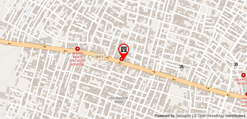Bản đồ đến OYO 45058 New Property Karimnagar - Vimlawada Road