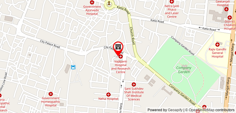 在地图上查看Ashoka Hotel By WB Inn