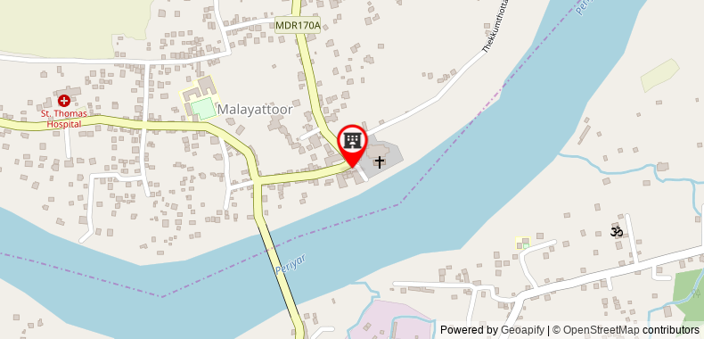 Hotel Malayattoor Residency on maps
