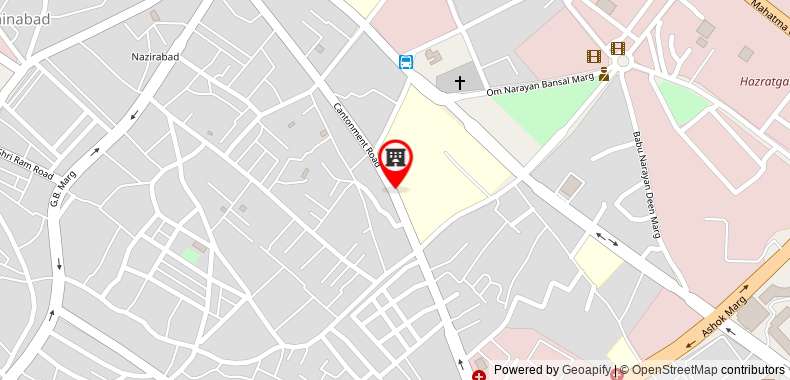 Radisson Lucknow City Center on maps