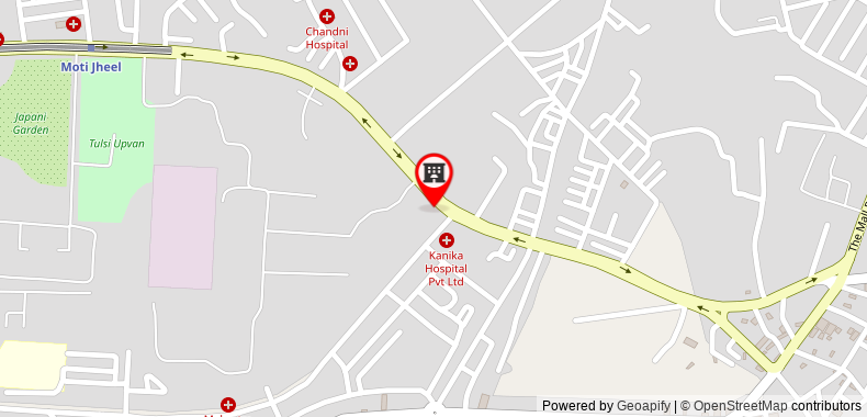 Bản đồ đến Regenta Central The Crystal Kanpur