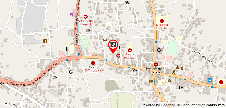 Bản đồ đến Khách sạn Hiton