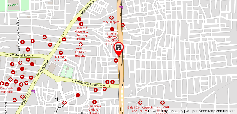 VIP Residency on maps