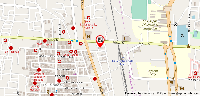 Bản đồ đến Khách sạn Shri Swarna's Palace