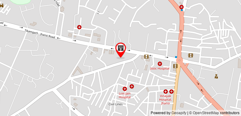 Bản đồ đến Khách sạn OYO 23649 Anand