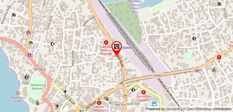 Bản đồ đến Khách sạn Navaratna Inn - A Luxury