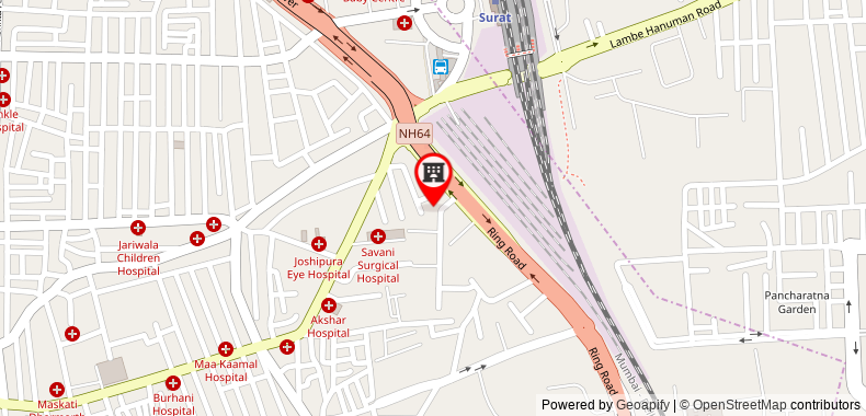 Bản đồ đến OYO Rooms Delhi Gate 3