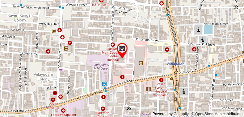 Green Park Hotel on maps
