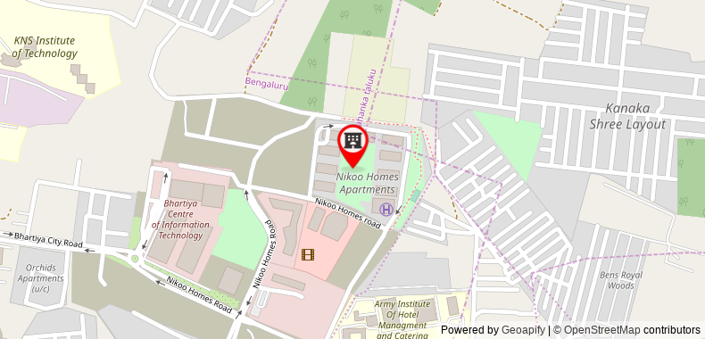 Bản đồ đến VOVO Service Apartment
