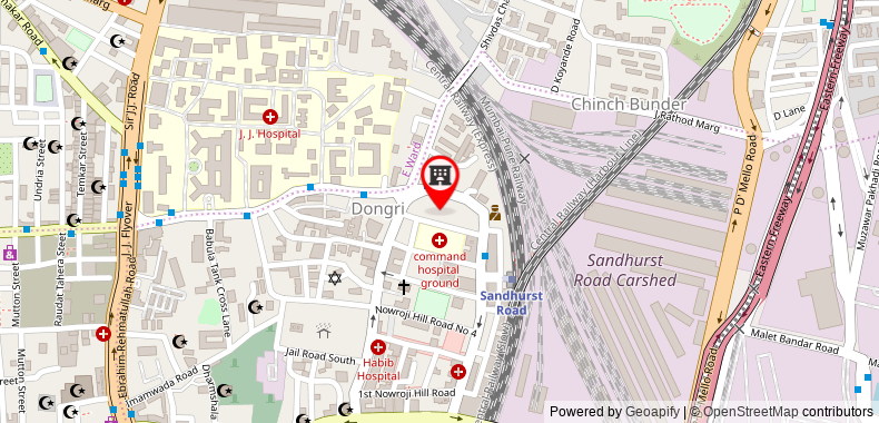 Bản đồ đến Khách sạn New Deepak