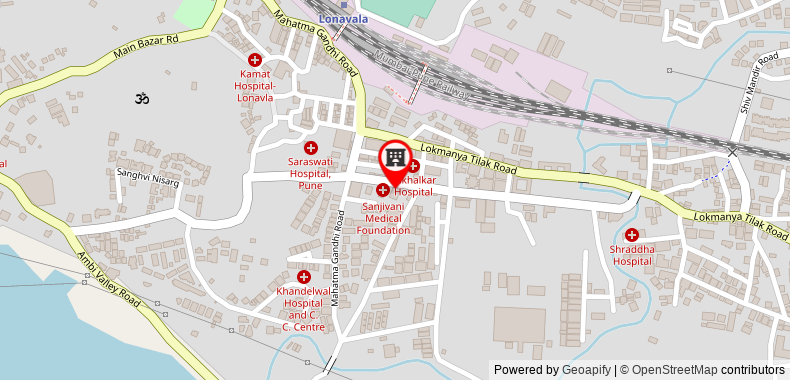 Bản đồ đến Khách sạn Mittal Residency