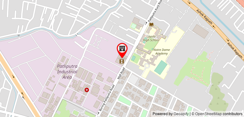 Bản đồ đến VijayaTej Clarks Inn Patna