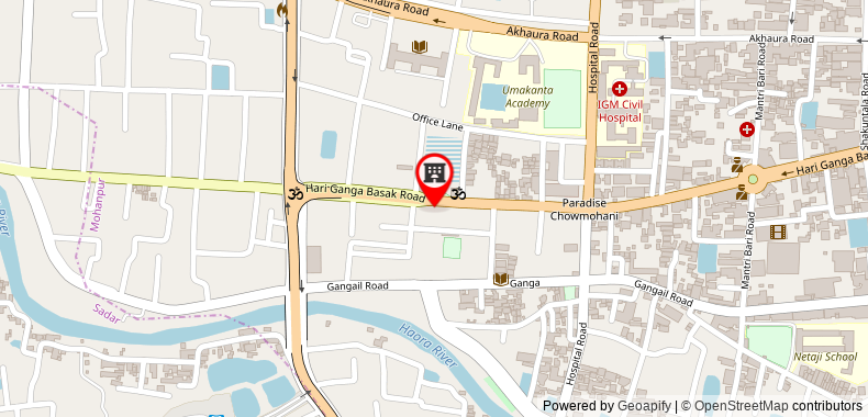 在地图上查看OYO43274索那爾蓋昂酒店