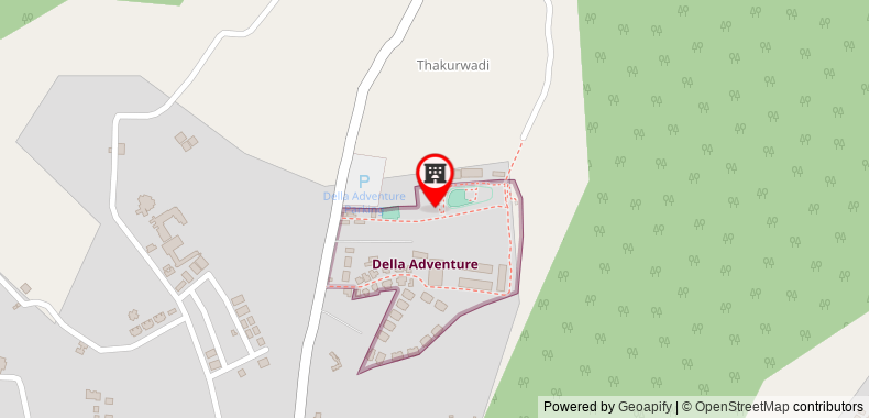Della Resorts on maps