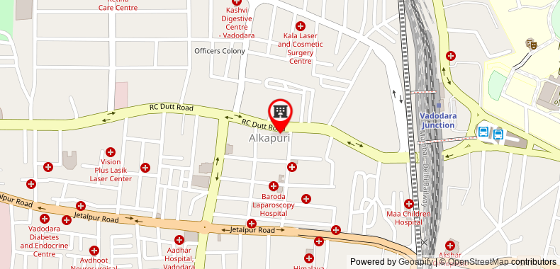 Bản đồ đến Khách sạn Tansha Comfort Residency