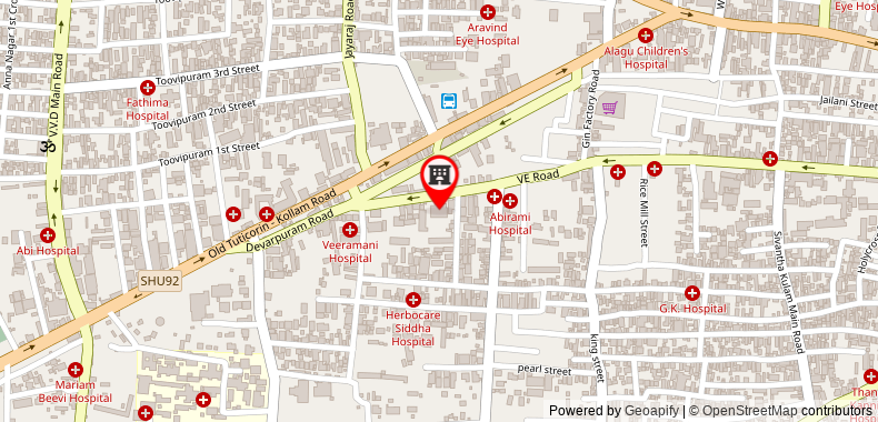 Bản đồ đến Khách sạn OYO 33399 Alwin