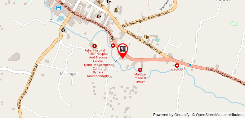Bản đồ đến Khách sạn Pookodans International Pvt. Ltd.