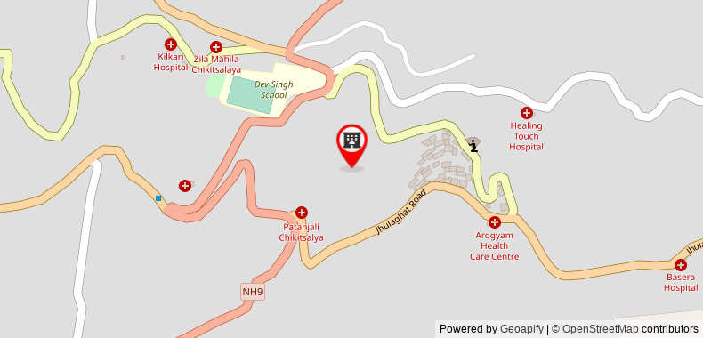 Hotel Baakhlee on maps