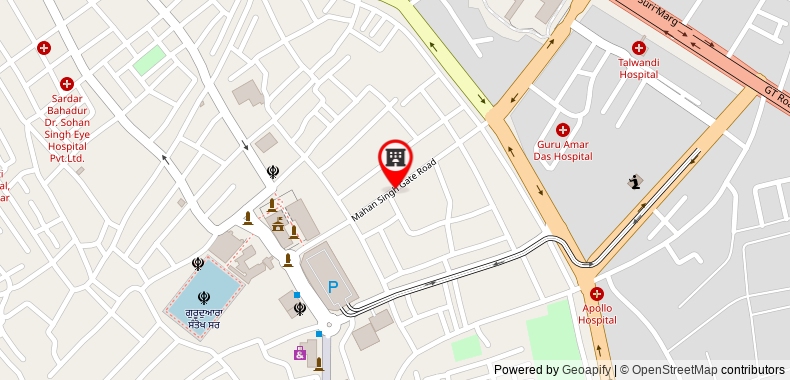 Bản đồ đến Khách sạn Shivaay Grand