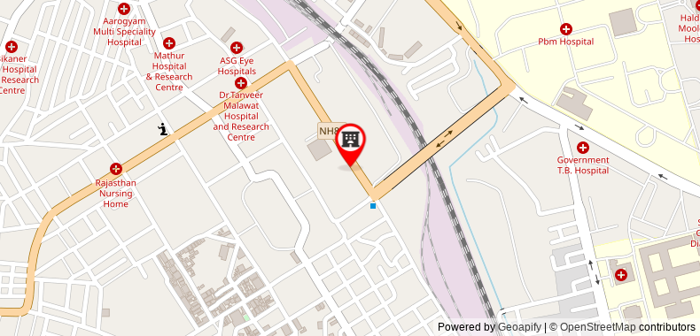 Bản đồ đến Khách sạn Laxmi Residency