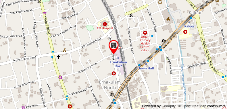 Bản đồ đến Khách sạn VEU Pearl Malabar