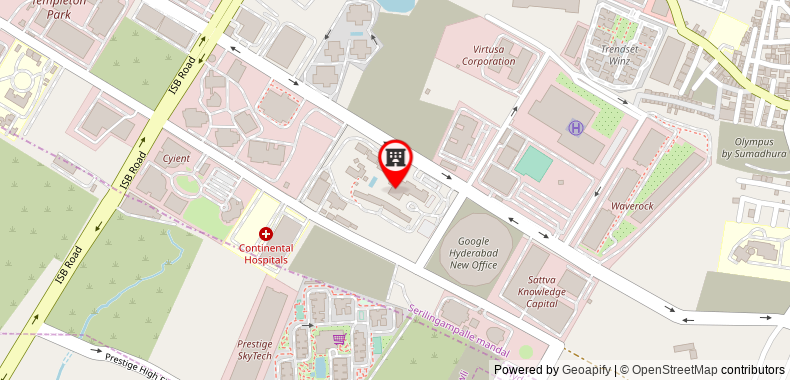 Bản đồ đến Hyatt Hyderabad Gachibowli