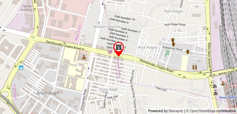Bản đồ đến Khách sạn Revels Plum