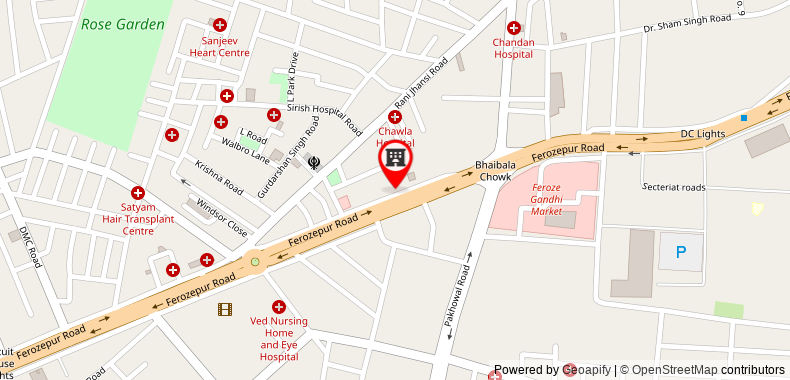 Bản đồ đến Khách sạn Nagpal Regency