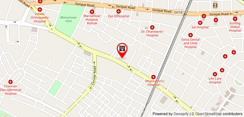 OYO 2615 Hotel Lords on maps