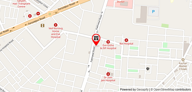 Bản đồ đến Clarks Inn Express Ludhiana